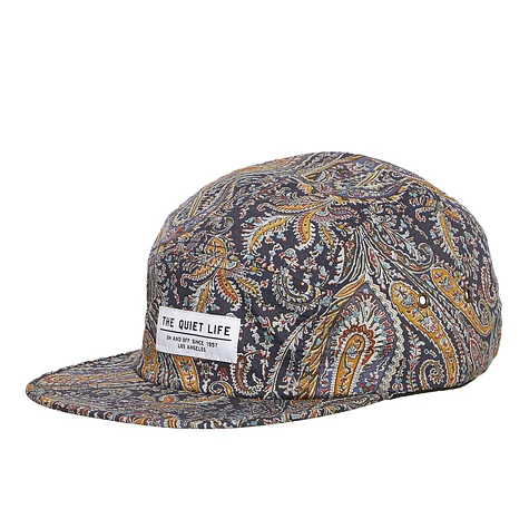 The Quiet Life - Paisley 5 Panel Camper Hat