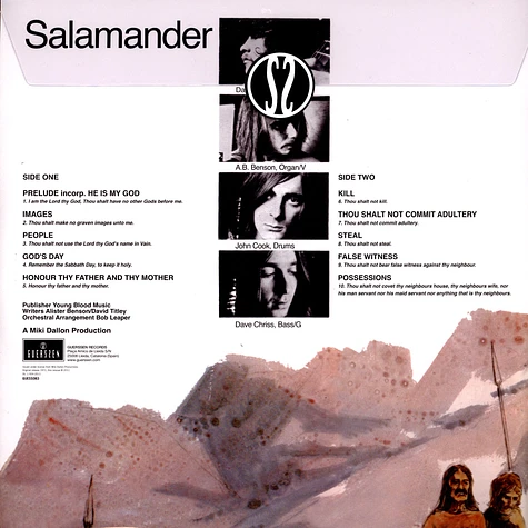 Salamander - The Ten Comandments
