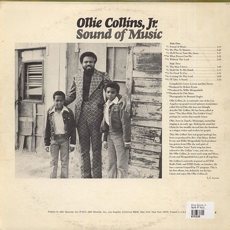 Ollie Collins Jr - Sound Of Music