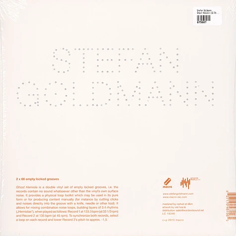 Stefan Goldmann - Ghost Hemiola