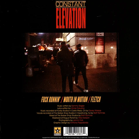 Constant Elevation - Constant Elevation Orange Vinyl Edition