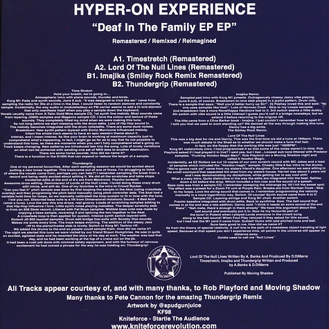 Hyper On Experience - Deaf In The Family EP