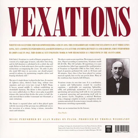 Erik Satie - Vexations