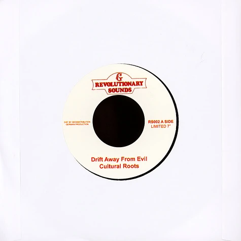 Cultural Roots / Roots Radics - Drift Away From Evil / Dub Plate Mix