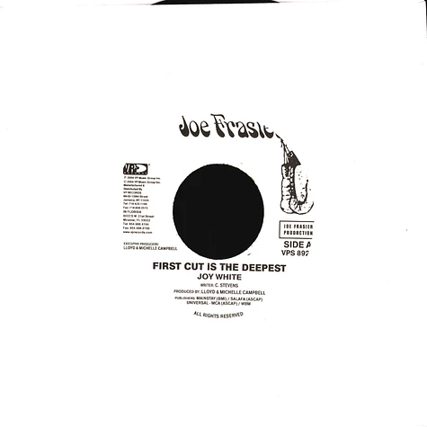 Joy White / Bobby Floyd - First Cut Is The Deepest / Save The Last Dance