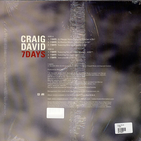 Craig David - 7 Days