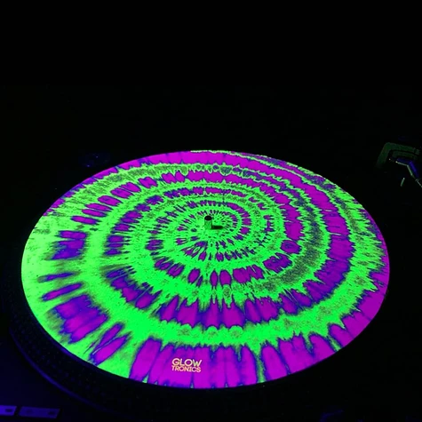 Glowtronics - Tie Dyed UV Blacklight Slipmat