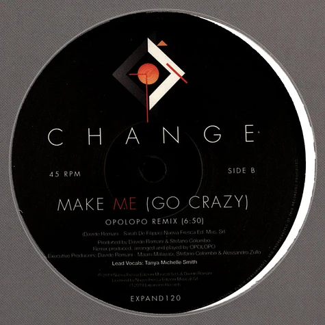 Change - Love 4 Love (Joey Negro Extended Mix) / Make Me (Go Crazy) (Opolopo Remix)