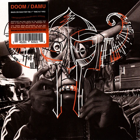 MF DOOM X Damu The Fudgemunk - Coco Mango, Sliced & Diced Orange Vinyl Edition
