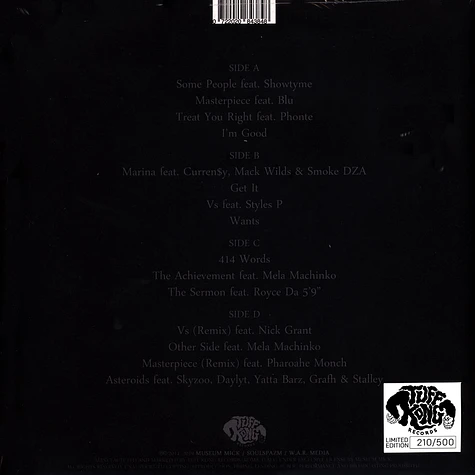 Mickey Factz X Nottz - The Achievement: Deluxe Black VinylEdition