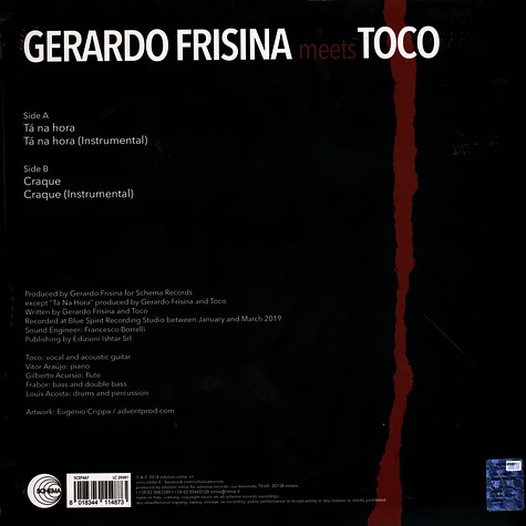 Gerardo Frisina - Gerardo Frisina Meets Toco