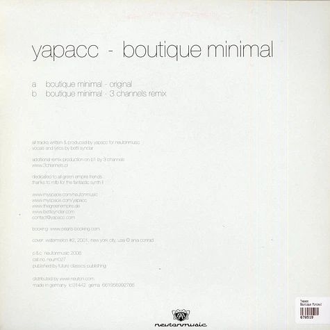 Yapacc - Boutique Minimal