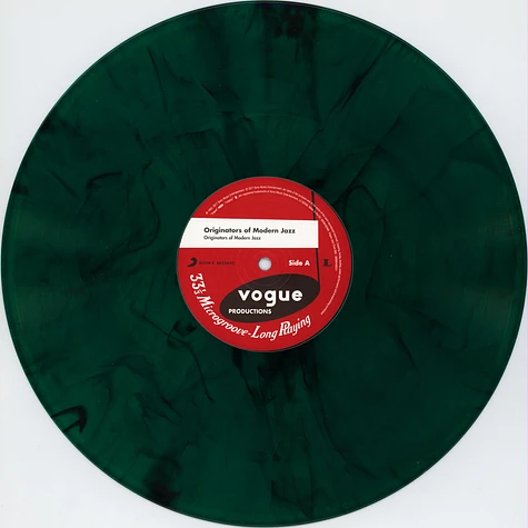 Dizzy Gillespie, Charlie Parker, Miles Davis, Fats Navarro - Originators Of Modern Jazz Dark & Green Marbled Vinyl Edition