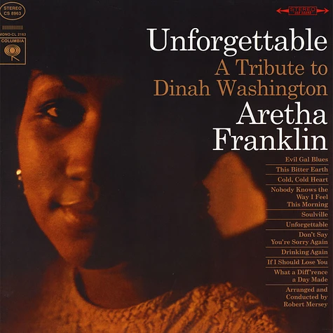 Aretha Franklin - Unforgettable - A Tribute To Dinah Washington