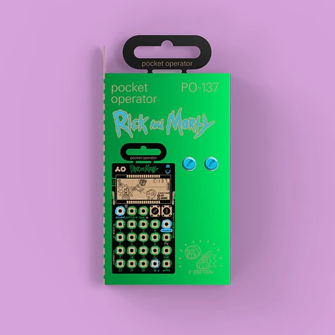 Teenage Engineering - PO-137 Rick & Morty Vocal Synthesizer und Sampler