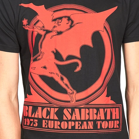 Black Sabbath - Europe '75 T-Shirt