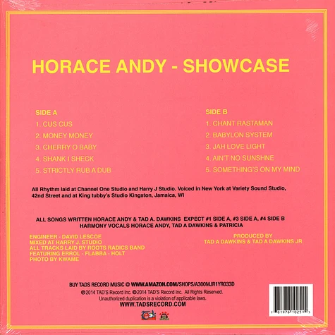 Horace Andy - Showcase