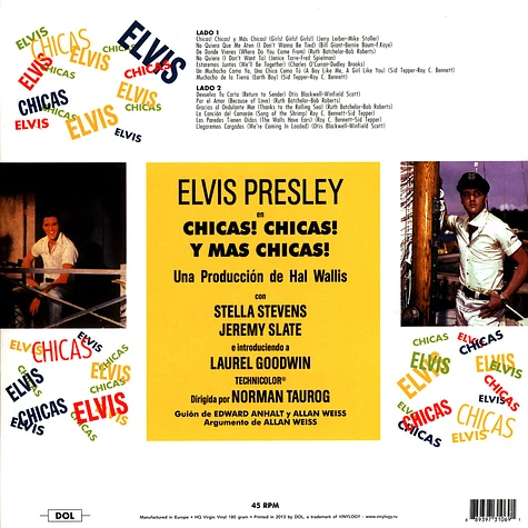 Elvis Presley - Chicas! Chicas! Y Mas Chicas! Gatefold Sleeve Edition