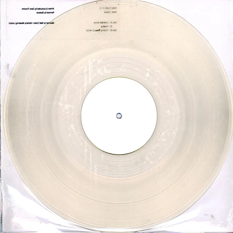 Chevel - Unlimited Drinks Byetone Remix Clear Vinyl Edition