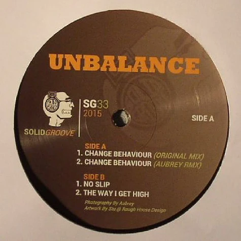 Unbalance / Aubrey - Change Behaviour Ep