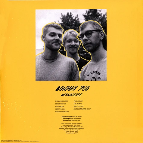 Bowman Trio - Persistence Black Vinyl Edition