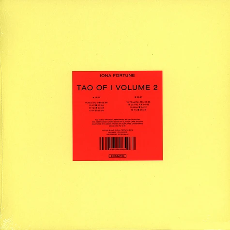 Iona Fortune - Tao Of I Volume 2 Yellow Vinyl Edition