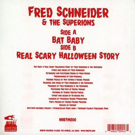 Fred Schneider & The Superions - Bat Baby