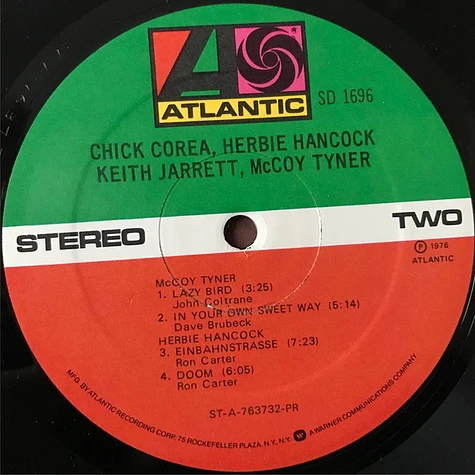 Chick Corea / Herbie Hancock / Keith Jarrett / McCoy Tyner - Chick Corea, Herbie Hancock, Keith Jarrett, McCoy Tyner