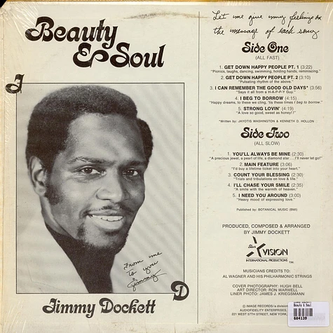 Jimmy Dockett - Beauty & Soul