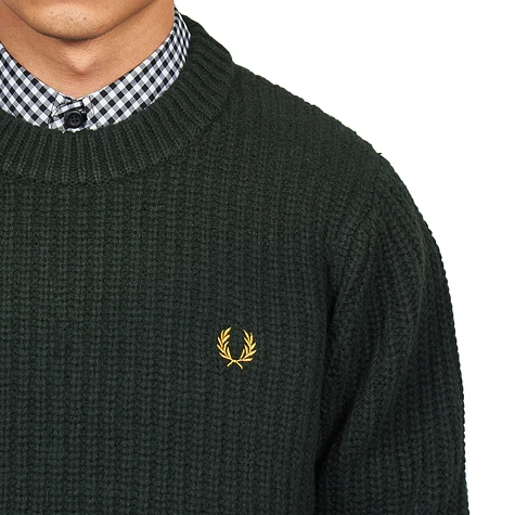 Fred Perry - Bold Tipped Crew Neck Jumper