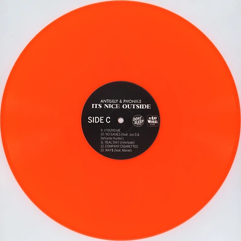 Anti-Lilly & Phoniks - It's Nice Outside Orange Vinyl Edition