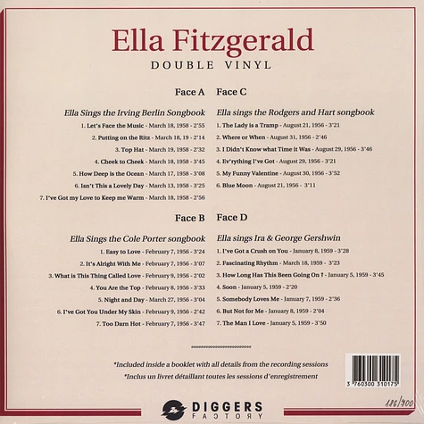 Ella Fitzgerald - The Songbook 1956-1959