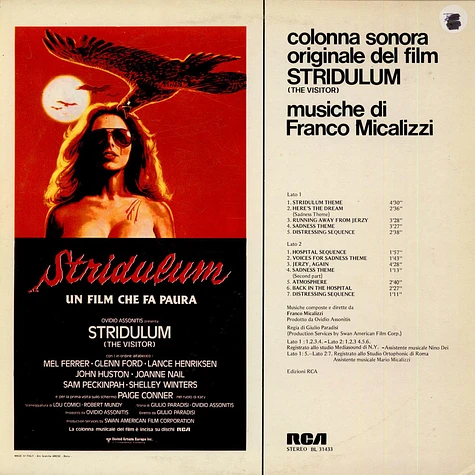 Franco Micalizzi - Stridulum (The Visitor)