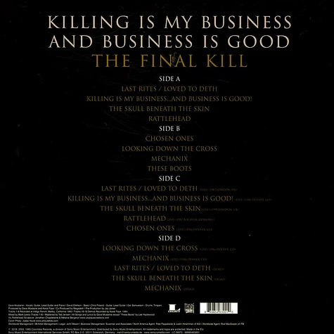 Megadeth - Killing Is My Business And Business Is Good (The Final Kill)