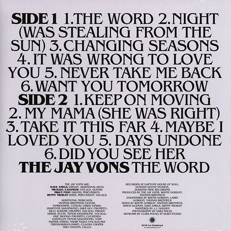 The Jay Vons - The Word