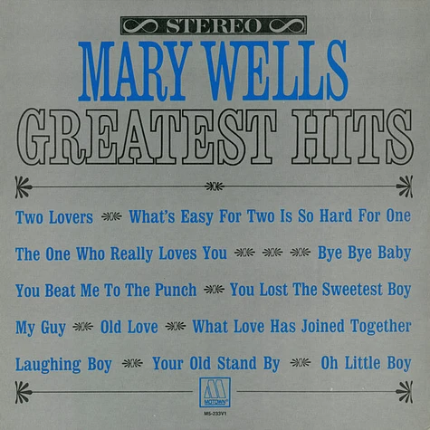 Mary Wells - Greatest Hits