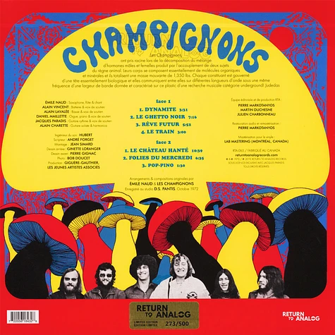 Champignons - Premiere Capsule