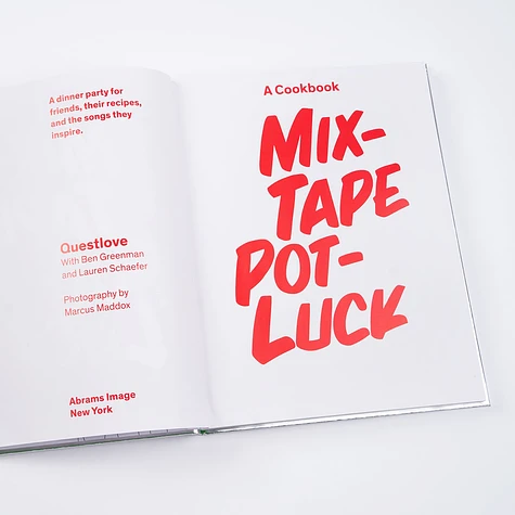 Questlove - Mixtape Potluck - A Cookbook