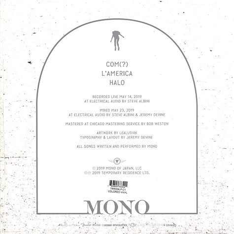 Mono - Before The Past - Live From Electrical Audio Crystal Clear With Pink Smoke Vinyl Edition