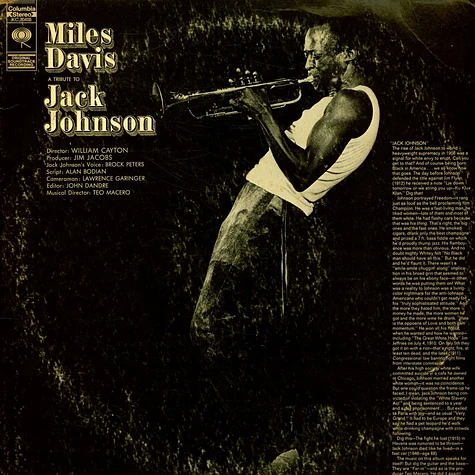 Miles Davis - A Tribute To Jack Johnson