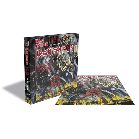 Iron Maiden - The Number Of The Beast (500 Piece Jigsaw Puzzle)