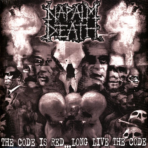 Napalm Death - The Code Is Red - Long Live The Code Clear Vinyl Edition