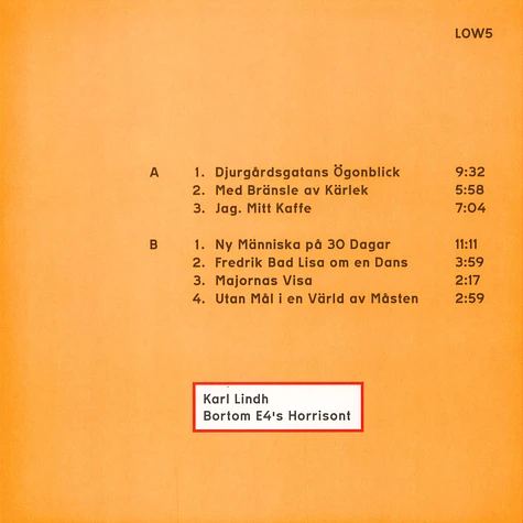 Karl Lindh - Bortom E4's Horrisont