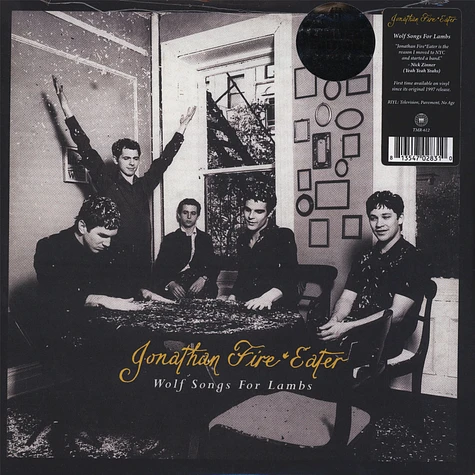 Jonathan Fire*Eater - Wolf Songs For Lambs Black Friday Record Store Day 2019 Edition