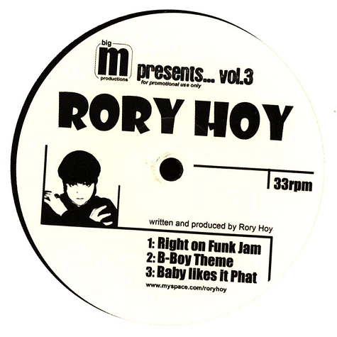Hayz & Rory Hoy - Big M presents Volume 3