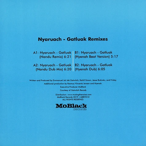 Nyaruach - Gatluak Remixes