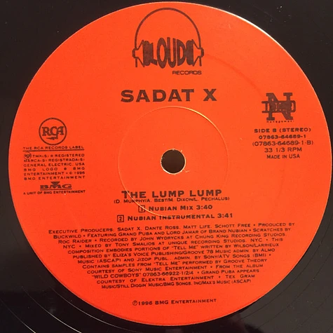 Sadat X - The Lump Lump