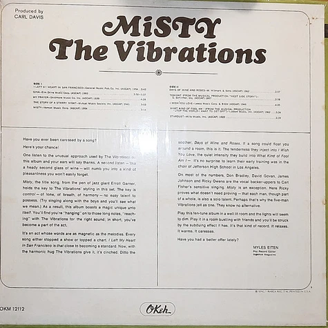 The Vibrations - Misty