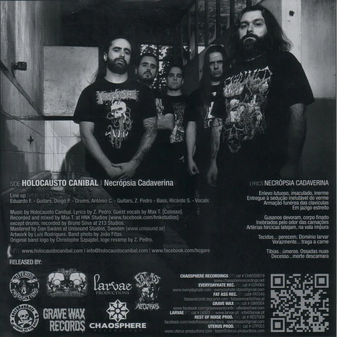 Desecration / Holocausto Canibal - Intravisceral Necropsia