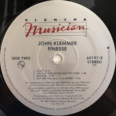 John Klemmer - Finesse